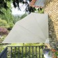 vidaXL Faltbarer Balkonfächer Creme 160×240 cm vidaXL Faltbarer Balkonfächer Creme 160×240 cm