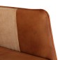 Schaukelstuhl Braun Echtleder und Canvas Schaukelstuhl Braun Echtleder und Canvas