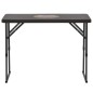 vidaXL 3-tlg. Bistro-Set Klappbar HDPE Braun Rattanoptik vidaXL 3-tlg. Bistro-Set Klappbar HDPE Braun Rattanoptik