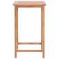 vidaXL 3-tlg. Bar-Set Teak Massivholz vidaXL 3-tlg. Bar-Set Teak Massivholz