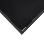 vidaXL Garten-Bartisch Schwarz 180×60×110 cm Hartglas vidaXL Garten-Bartisch Schwarz 180×60×110 cm Hartglas