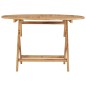 vidaXL Gartentisch Klappbar Ø 120 cm Massivholz Teak vidaXL Gartentisch Klappbar Ø 120 cm Massivholz Teak