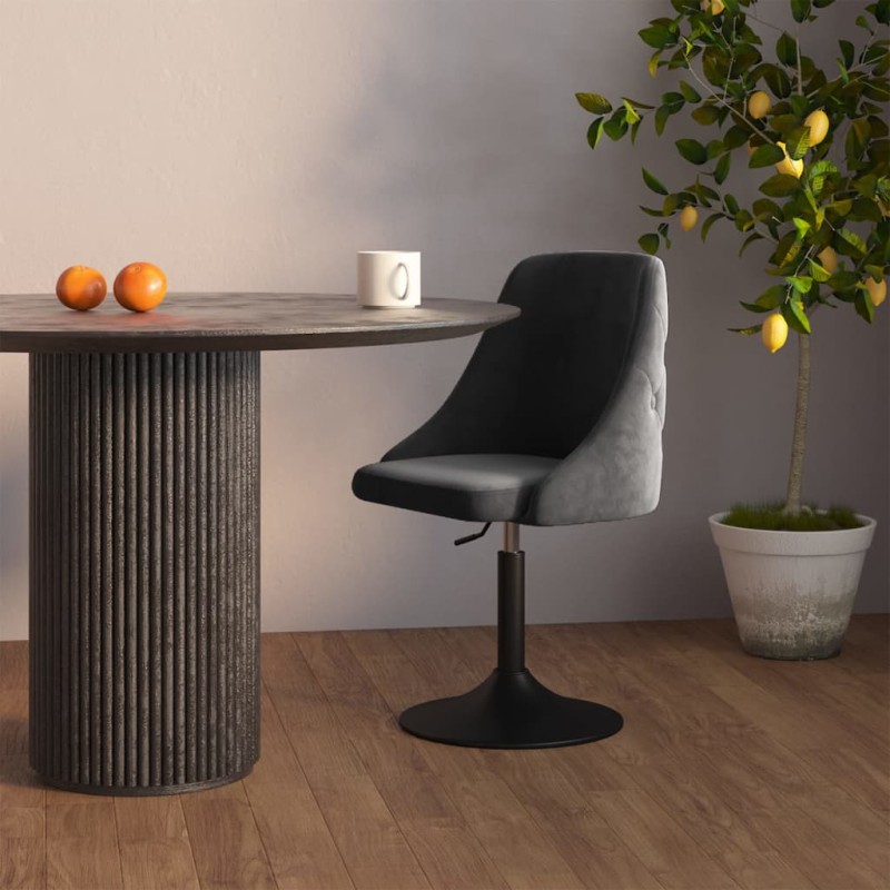 Barhocker Dunkelgrau Samt Barhocker Dunkelgrau Samt