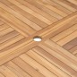 vidaXL Gartentisch Klappbar Ø 120 cm Massivholz Teak vidaXL Gartentisch Klappbar Ø 120 cm Massivholz Teak