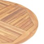 vidaXL Gartentisch Klappbar Ø 120 cm Massivholz Teak vidaXL Gartentisch Klappbar Ø 120 cm Massivholz Teak