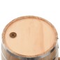 vidaXL Weinfass mit Hahn Kiefernholz Massiv 35 L vidaXL Weinfass mit Hahn Kiefernholz Massiv 35 L