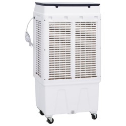 vidaXL Tragbarer 3-in-1 Luftkühler Weiß Schwarz 480x340x980 mm 120 W