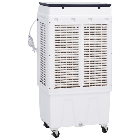 vidaXL Tragbarer 3-in-1 Luftkühler Weiß Schwarz 480x340x980 mm 120 W