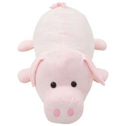 vidaXL Schwein Kuscheltier Plüsch Rosa