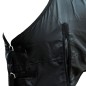 Fleecedecke Pferdedecke doppelschichtig + Kreuzbegurtung 125cm schwarz Fleecedecke Pferdedecke doppelschichtig + Kreuzbegurtung 125cm schwarz
