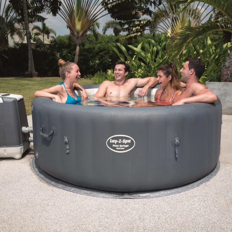 Bestway Whirlpool Lay-Z-Spa Palm Springs HydroJet Aufblasbar 54144 Bestway Whirlpool Lay-Z-Spa Palm Springs HydroJet Aufblasbar 54144