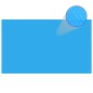 vidaXL Rechteckige Poolabdeckung 500x300 cm PE Blau vidaXL Rechteckige Poolabdeckung 500x300 cm PE Blau