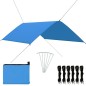 vidaXL Outdoor-Tarp 3x2 m Blau vidaXL Outdoor-Tarp 3x2 m Blau