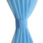 2 x Transparente Gardine Fertiggardine 140 x 245 cm türkis 2 x Transparente Gardine Fertiggardine 140 x 245 cm türkis