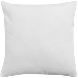 vidaXL Kissenbezüge 4 Stk. Leinenoptik Weiß 40x40 cm