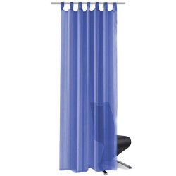 vidaXL Voile-Gardinen 2 Stk. 140 x 175 cm Königsblau