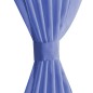 vidaXL Voile-Gardinen 2 Stk. 140 x 175 cm Königsblau vidaXL Voile-Gardinen 2 Stk. 140 x 175 cm Königsblau