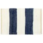 vidaXL Tischsets 4 Stk. Chindi Gestreift Blau und Weiß 30 x 45 cm vidaXL Tischsets 4 Stk. Chindi Gestreift Blau und Weiß 30 x 45 cm
