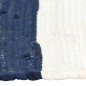 vidaXL Tischsets 4 Stk. Chindi Gestreift Blau und Weiß 30 x 45 cm vidaXL Tischsets 4 Stk. Chindi Gestreift Blau und Weiß 30 x 45 cm