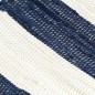 vidaXL Tischsets 4 Stk. Chindi Gestreift Blau und Weiß 30 x 45 cm vidaXL Tischsets 4 Stk. Chindi Gestreift Blau und Weiß 30 x 45 cm