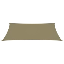 vidaXL Sonnensegel Oxford-Gewebe Rechteckig 2x4,5 m Beige