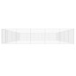 vidaXL Outdoor-Hundezwinger Verzinkter Stahl 950x950x185 m vidaXL Outdoor-Hundezwinger Verzinkter Stahl 950x950x185 m
