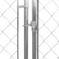 vidaXL Outdoor-Hundezwinger Verzinkter Stahl 950x950x185 m vidaXL Outdoor-Hundezwinger Verzinkter Stahl 950x950x185 m