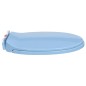 vidaXL Toilettensitz mit Absenkautomatik Quick-Release Blau Oval vidaXL Toilettensitz mit Absenkautomatik Quick-Release Blau Oval