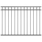 vidaXL Zaunfeld Stahl 1,7x1,2 m Schwarz vidaXL Zaunfeld Stahl 1,7x1,2 m Schwarz
