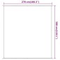 vidaXL Senkrechtmarkise Beige 300x270 cm Oxford-Gewebe vidaXL Senkrechtmarkise Beige 300x270 cm Oxford-Gewebe