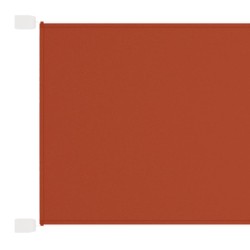 vidaXL Senkrechtmarkise Terrakotta 180x360 cm Oxford-Gewebe