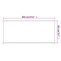 vidaXL Senkrechtmarkise Taupe 180x800 cm Oxford-Gewebe vidaXL Senkrechtmarkise Taupe 180x800 cm Oxford-Gewebe