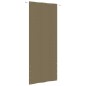 vidaXL Balkon-Sichtschutz Taupe 100x240 cm Oxford-Gewebe vidaXL Balkon-Sichtschutz Taupe 100x240 cm Oxford-Gewebe
