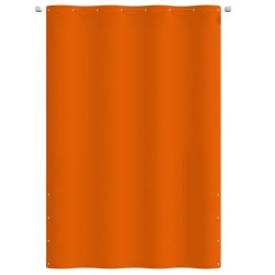 vidaXL Balkon-Sichtschutz Orange 160x240 cm Oxford-Gewebe
