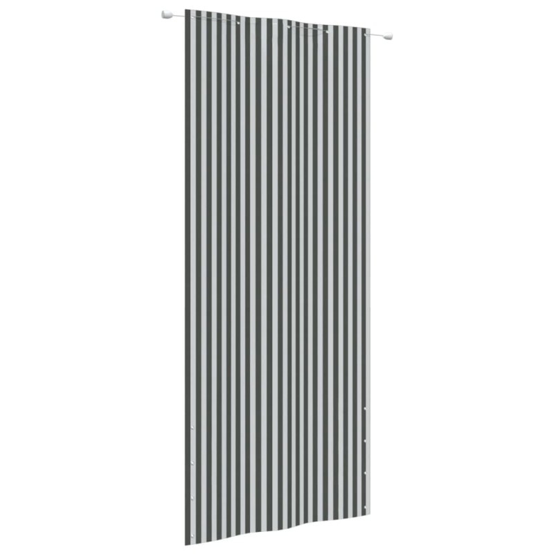vidaXL Balkon-Sichtschutz Anthrazit und Weiß 100x240 cm Oxford-Gewebe vidaXL Balkon-Sichtschutz Anthrazit und Weiß 100x240 cm Oxford-Gewebe