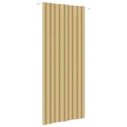 vidaXL Balkon-Sichtschutz Gelb und Orange 100x240 cm Oxford-Gewebe