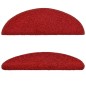 vidaXL Stufenmatten 10 Stk. 56x17x3 cm Rot vidaXL Stufenmatten 10 Stk. 56x17x3 cm Rot