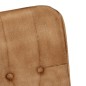 vidaXL Schaukelstuhl Braun Vintage Canvas vidaXL Schaukelstuhl Braun Vintage Canvas