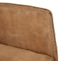 vidaXL Schaukelstuhl Braun Vintage Canvas vidaXL Schaukelstuhl Braun Vintage Canvas