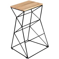 vidaXL Barhocker Mangoholz Massiv