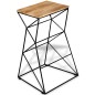 vidaXL Barhocker Mangoholz Massiv vidaXL Barhocker Mangoholz Massiv