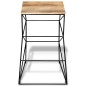 vidaXL Barhocker Mangoholz Massiv vidaXL Barhocker Mangoholz Massiv