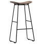 vidaXL Barhocker 4 Stk. Altholz Teak vidaXL Barhocker 4 Stk. Altholz Teak