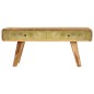 vidaXL Couchtisch Mangoholz Massiv 90 x 50 x 40 cm vidaXL Couchtisch Mangoholz Massiv 90 x 50 x 40 cm