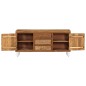 vidaXL Sideboard Altholz Massiv 160x40x76 cm vidaXL Sideboard Altholz Massiv 160x40x76 cm