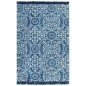 vidaXL Kelim-Teppich Baumwolle 160x230 cm mit Muster Blau vidaXL Kelim-Teppich Baumwolle 160x230 cm mit Muster Blau