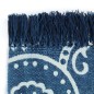vidaXL Kelim-Teppich Baumwolle 160x230 cm mit Muster Blau vidaXL Kelim-Teppich Baumwolle 160x230 cm mit Muster Blau