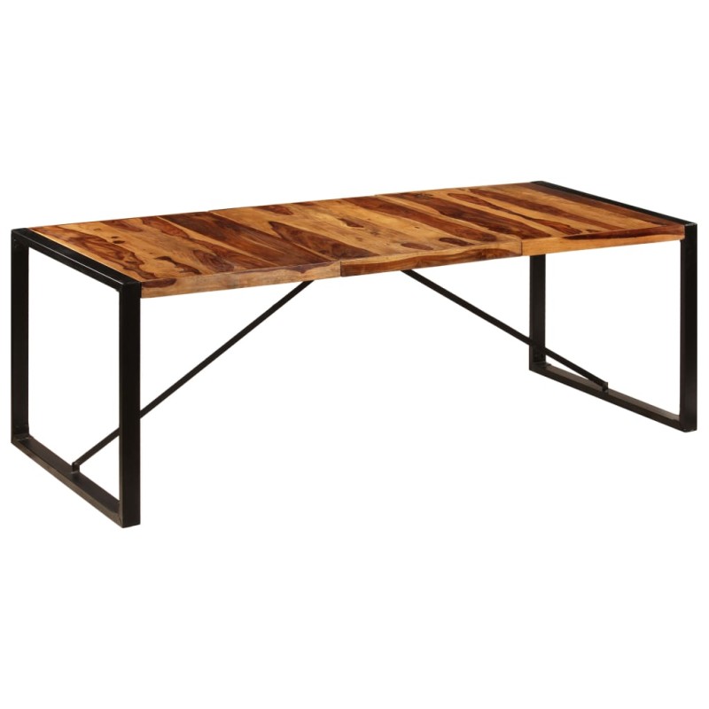 vidaXL Esstisch 220x100x75 cm Massivholz vidaXL Esstisch 220x100x75 cm Massivholz