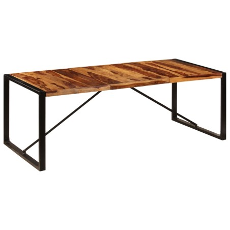 vidaXL Esstisch 220x100x75 cm Massivholz