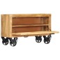 vidaXL Schuhschrank 86 x 35 x 55 cm Massivholz Mango vidaXL Schuhschrank 86 x 35 x 55 cm Massivholz Mango
